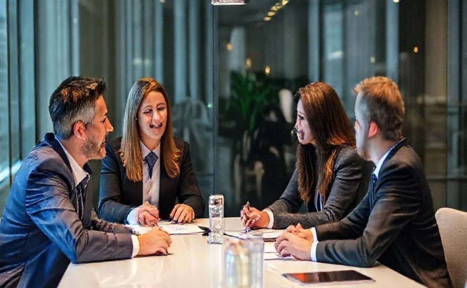 Business consulting meeting